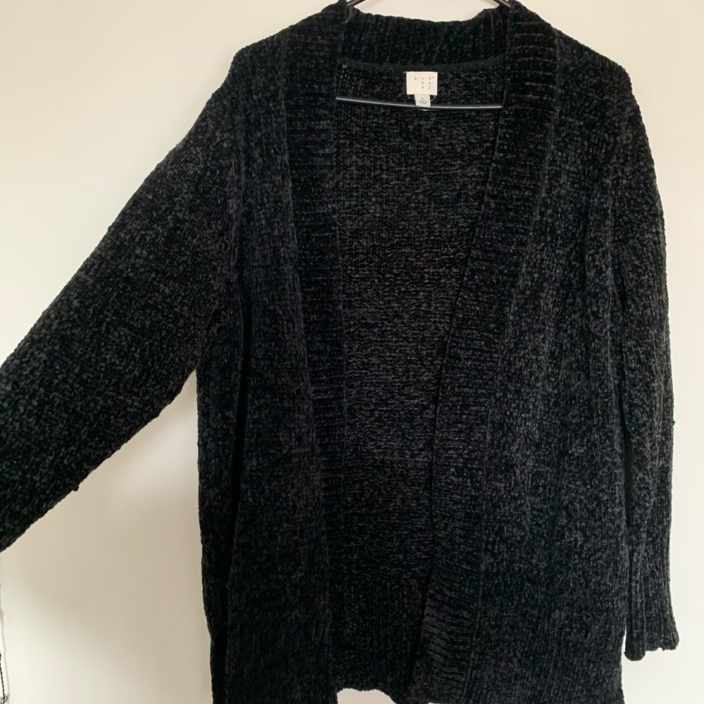 Target “A New Day” black long sleeve cardigan